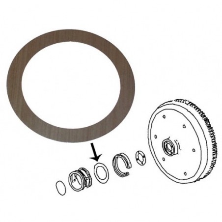 CALE DE RÉGLAGE DU JEU AXIAL DU VILEBREQUIN ÉPAISSEUR 0,36 MM