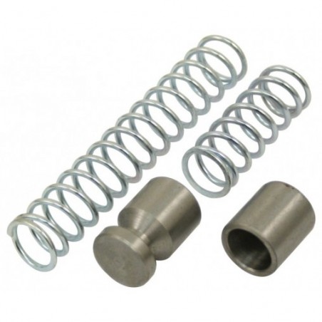 KIT RÉGULATION DE PRESSION D'HUILE 2 PISTONS + 2 RESSORTS 8/70-