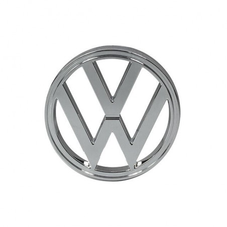 Sigle VW chromé de face avant T2  08/72-07/79