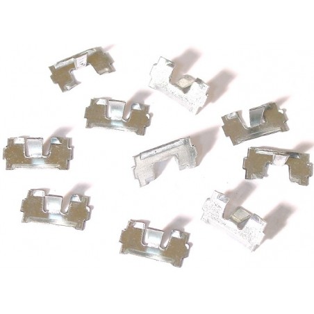 KIT DE 10 CLIPS POUR BAGUETTES DE MARCHEPIEDS (18 MM) 8/66-7/70